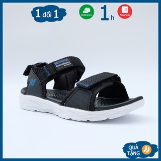 Sandal học sinh màu xanh biển, giày quai hậu trẻ em hàng Việt Nam – May House Shop