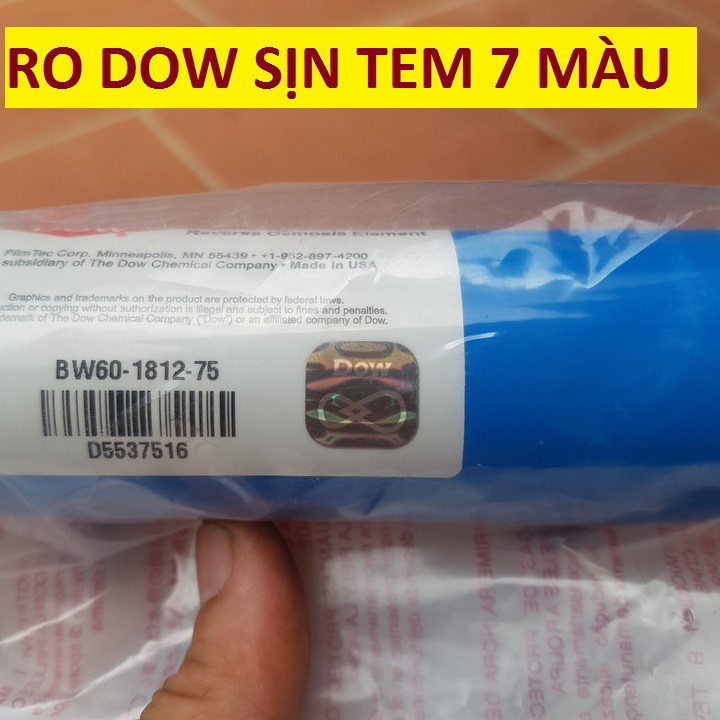Lõi Lọc Nước Số 4 Màng RO DOW FILMTEC 10 Lít/H (Xanh)-150 | BigBuy360 - bigbuy360.vn