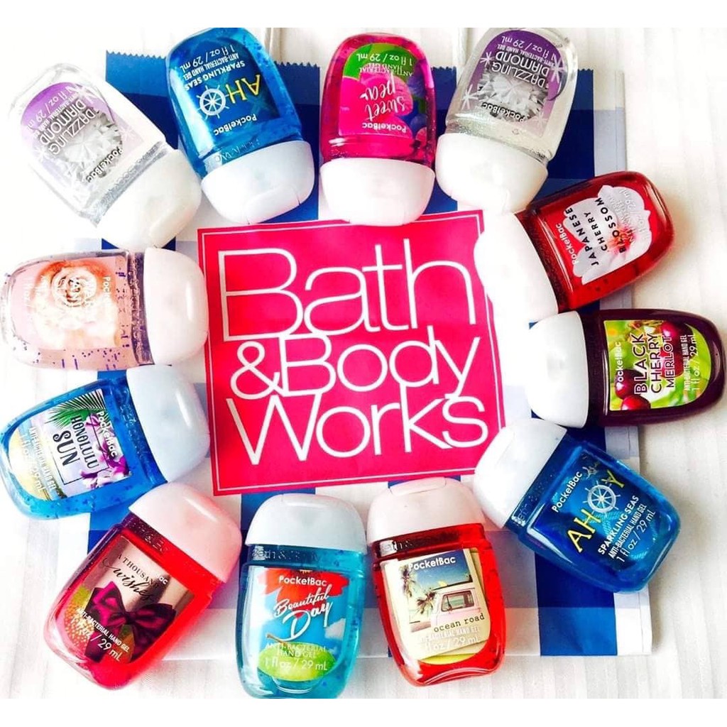 Gel rửa tay khô Bath & Body Works 29ml