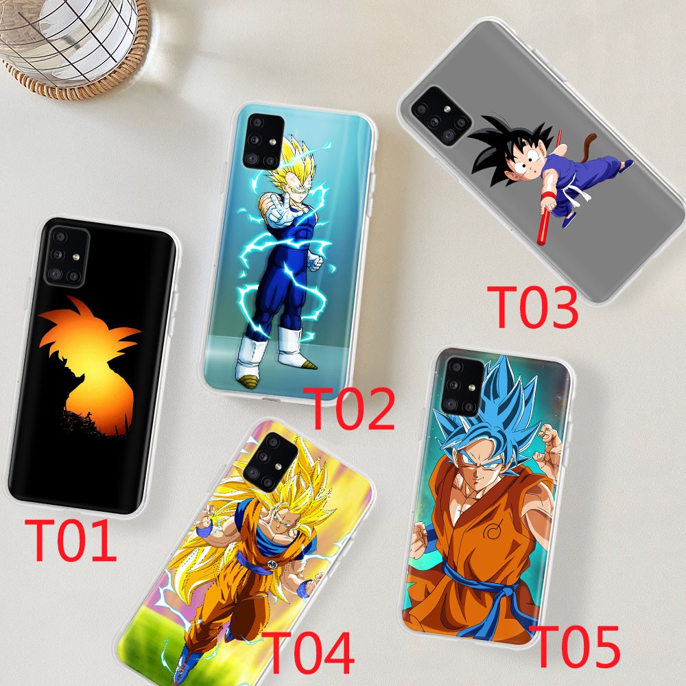 Ốp Điện Thoại Mềm Trong Suốt Hình Dragon Ball Z Gt101 Cho Samsung Galaxy A31 A51 A50 A50s A70 A70s A60 A80 A90 A91