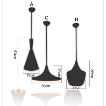 Bộ 3 Đèn Thả Trần Trang Trí Phong Cách Phương Tây Sang Trọng, Thiết Kế Đèn Thả Trần 3 Bóng Đẹp