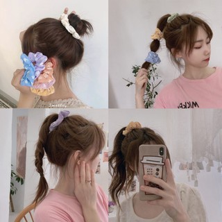 Dây cột, dây buộc tóc vải hoa cúc nhiều màu xinh xắn Zody.vn Shenzhou