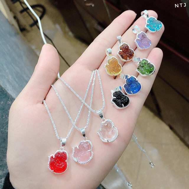 DÂY CHUYỀN BẠC MẶT HỒ LY PHONG THUỶ - DÂY CHUYỀN NỮ BẠC TA
