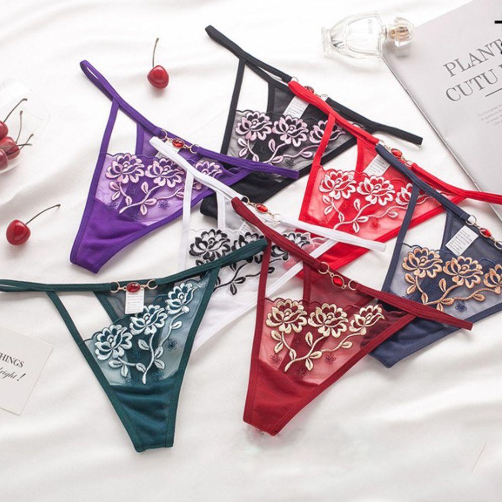 Quần Lót Lưng Thấp Thoáng Khí WMES15H Màu Sắc Thời Trang Cho Nữ|Áo Thun Ngắn Tay Thêu Hoa Xinh Xắn Dành Cho Nữ