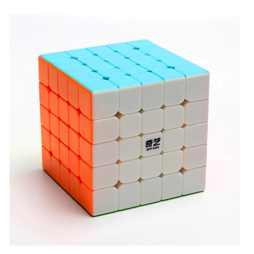 Đồ chơi Rubik QiYi 5x5 Stickerless Speed - Rubik Tốc độ, Trơn Mượt, Bẻ Góc Tốt