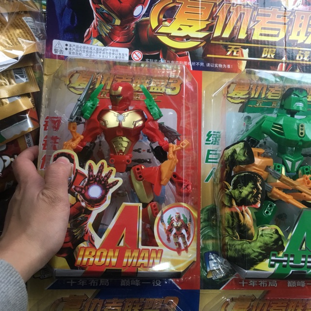 Bảng 6 mô hình nhân vật Avenger loại to đẹp