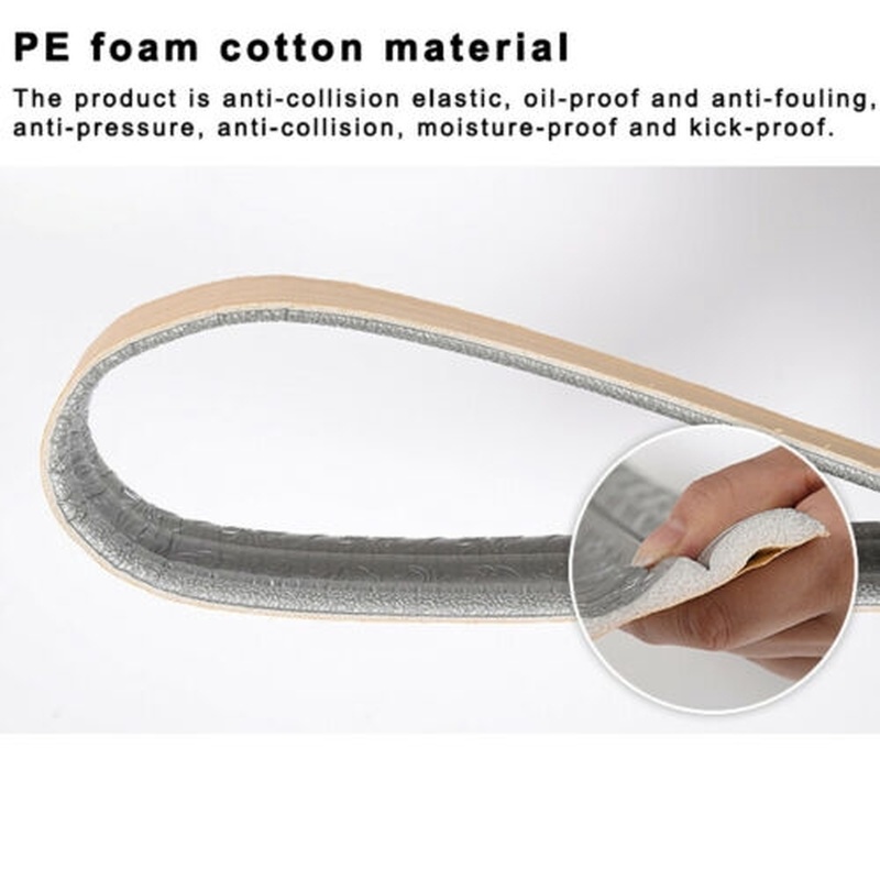 Viền xốp 3D dán trang trí tường chống nước 2.3m X 8cm