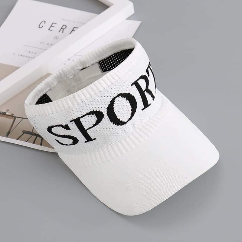 Mũ Lưỡi Trai Nửa Đầu Cá Tính Cho Bạn Nữ spot_ Mũ thể thao, mũ du lịch