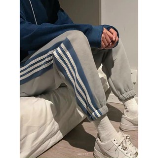 Quần Jogger thun 3 line Trùm Unisex