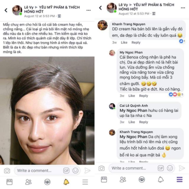 KEM NỀN TRANG ĐIỂM DA CC CREAM BENOA NHẬT 50ML | BigBuy360 - bigbuy360.vn