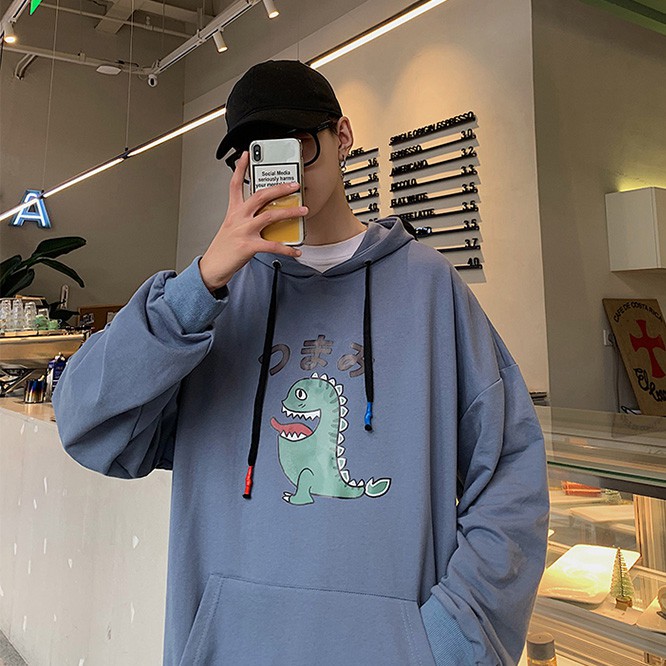 Áo Hoodie Nam Dáng Rộng Thời Trang Phong Cách Hàn Quốc | BigBuy360 - bigbuy360.vn
