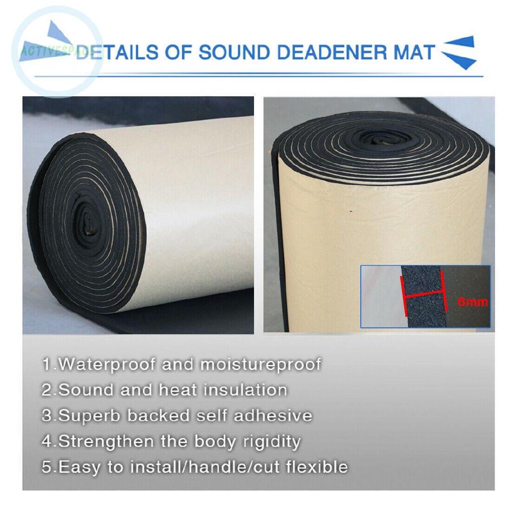 Tờ nhãn dán cách âm 5mm cao cấp cho xe hơi