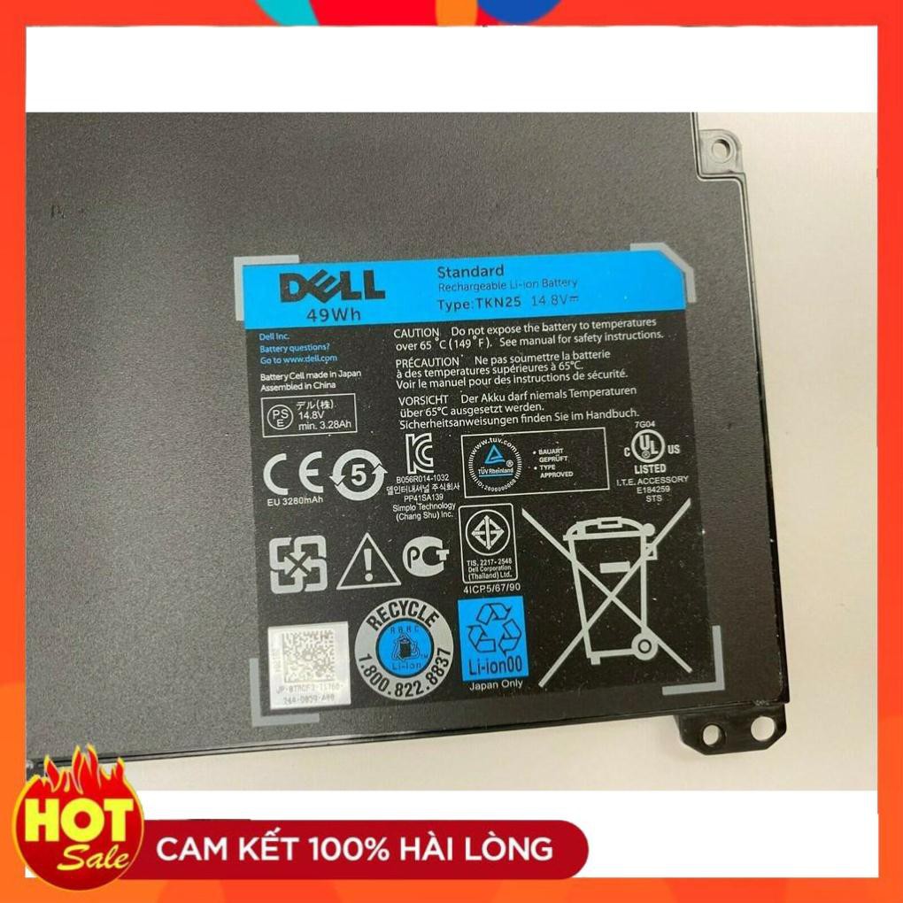 HÀNG ZIN  Pin(battery) laptop Dell Vostro 3360 Inspiron 5323 TKN25 RU485 TRDF3 original