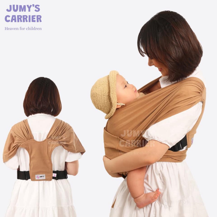 Địu Vải Em Bé Jumy's ,Địu Trẻ Sơ Sinh-18tháng(<20kg) Cotton Thoáng Mát, Mềm Mịn, Dễ Giặt, Dễ Sử Dụng