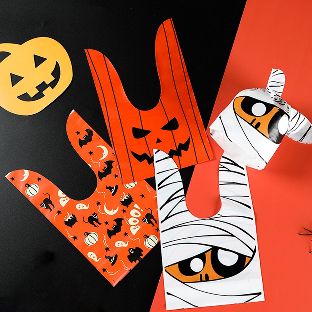 Túi Đựng Kẹo Họa Tiết Halloween Độc Đáo