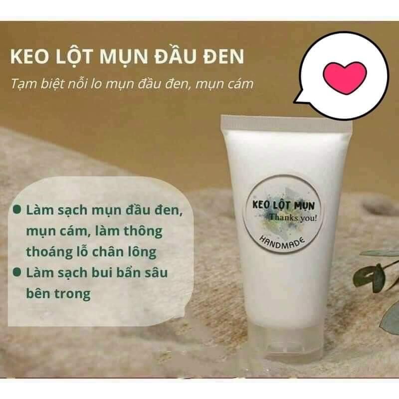 (Xả hàng- Hàng chuẩn) Gel lột mụn cám, mụn đầu đen siêu sạch