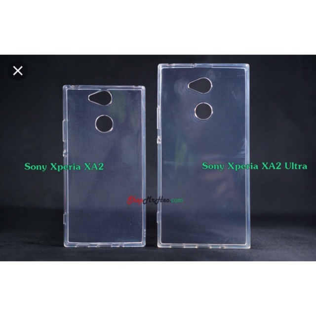 Ốp lưng Sony XA2/ XA2 Ultra silicon trong suốt ( Loại tốt )