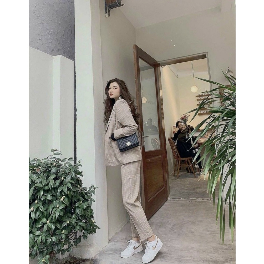 Túi Trần Ô Trám Khóa gập  full màu CK2-70700460 hàng đẹp ảnh thật