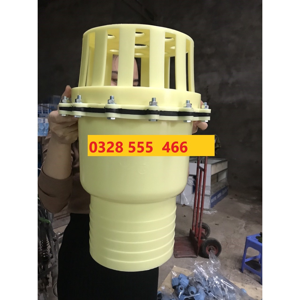 Lúp pê phi 200 mm  gắn ống khấc , chất liệu PVC