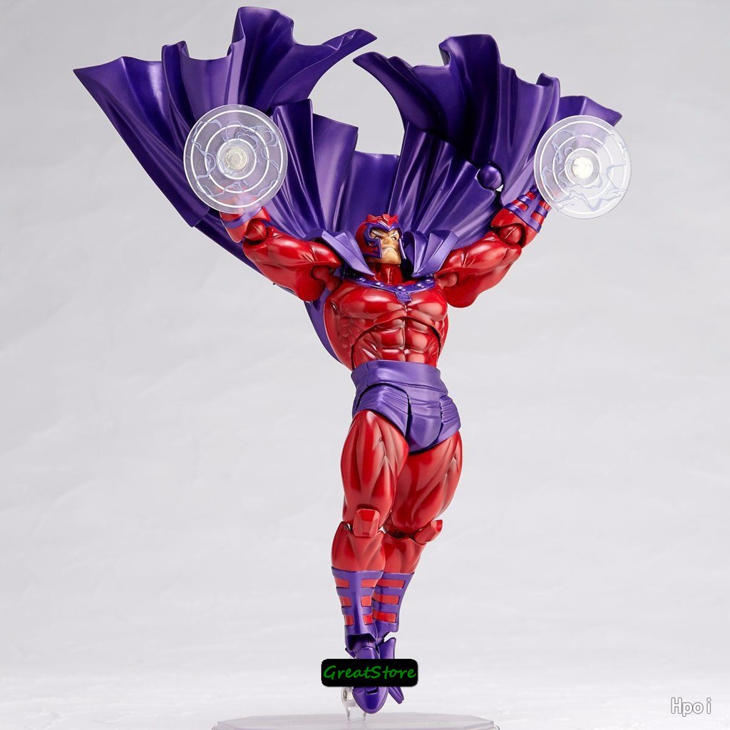 ( CHẤT, HÀNG CÓ SẴN ) MÔ HÌNH NHÂN VẬT MAGNETO X MEN FIGMA PHONG CÁCH YAMAGUCHI CỬ ĐỘNG ĐƯỢC