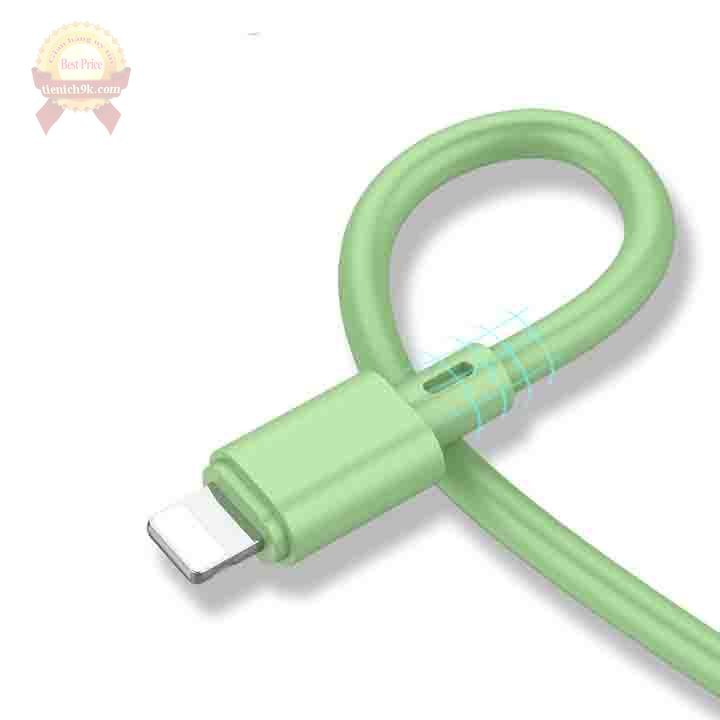 Dây cáp uốn dẻo sạc nhanh QC 3.0 silicon Type C USB dài 1m 3m cho ĐT