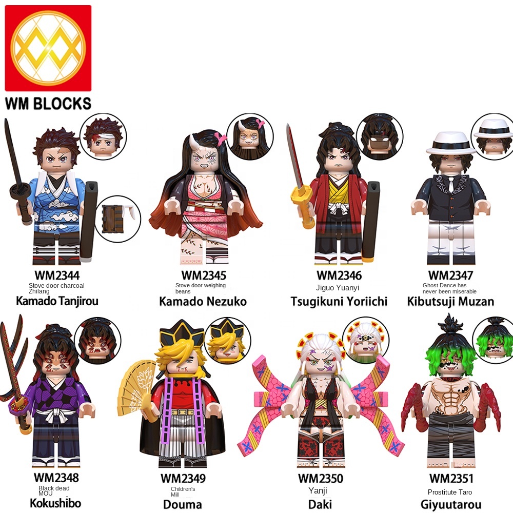 Mô Hình Nhân Vật Phim Demon Slayer WM6138 WM6137 WM6116 Mô Hình Nhân Vật Phim DEMON SLAYER 25 Mẫu Độc Đáo