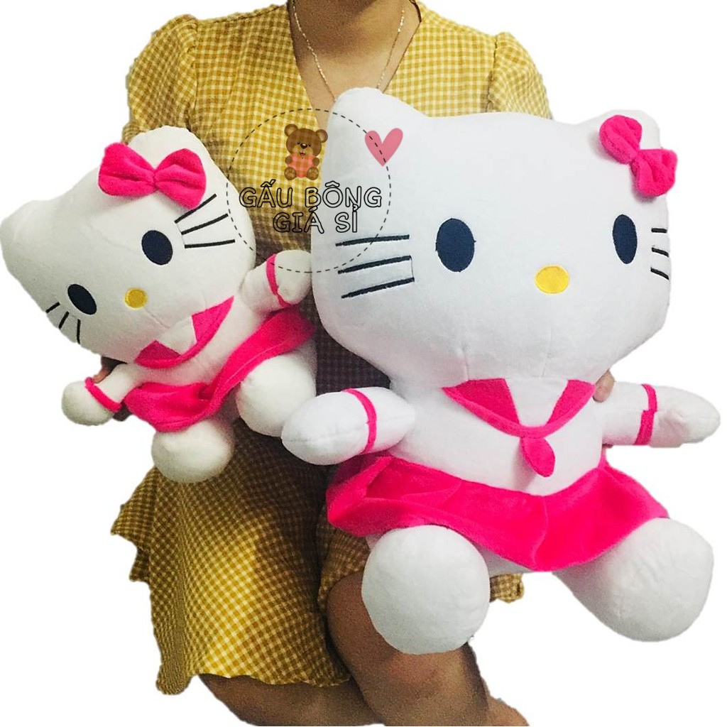 GỐI ÔM MÈO KITTY MẪU MỚI [FREE SHIP TPHCM]