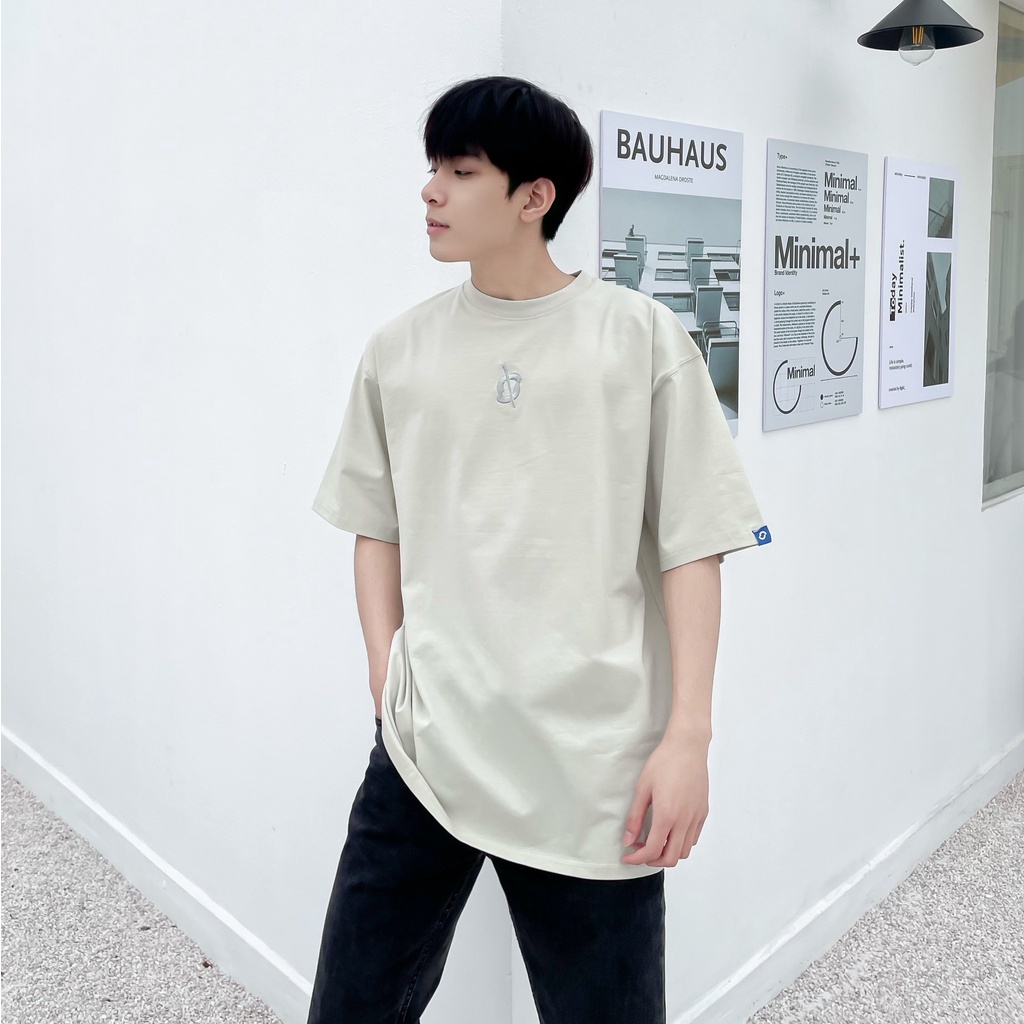 Áo thun Outerity Half Tee / Màu Xám Trắng - ORP174 | BigBuy360 - bigbuy360.vn