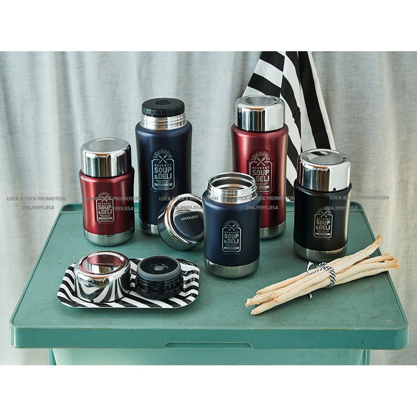 [ HÀNG ĐỨC ] Hộp giữ nhiệt Lock&Lock Soup & Deli 500ml LHC8029 Shopee