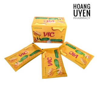 Siro ho thảo dược Vic - Hộp 12 gói