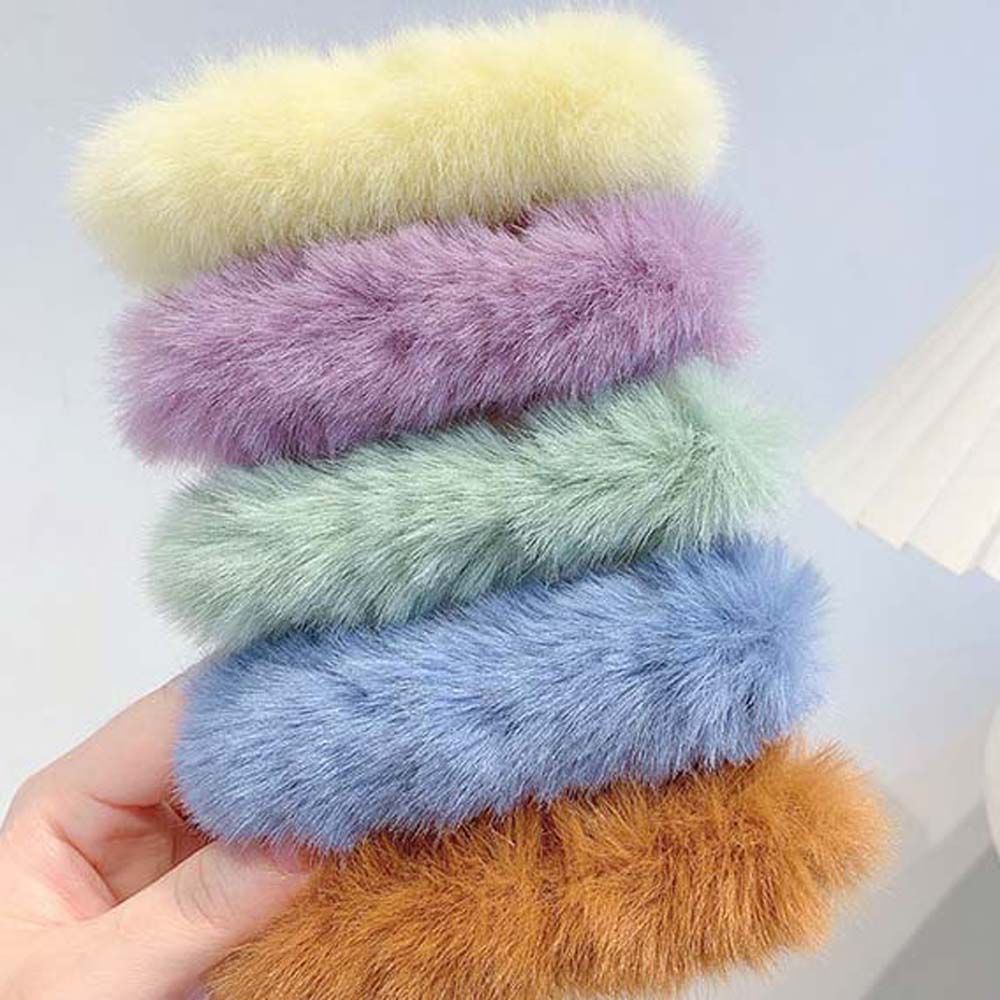 Dây buộc tóc co giãn hình gấu hoạt hình dễ thương phong cách Hàn Quốc