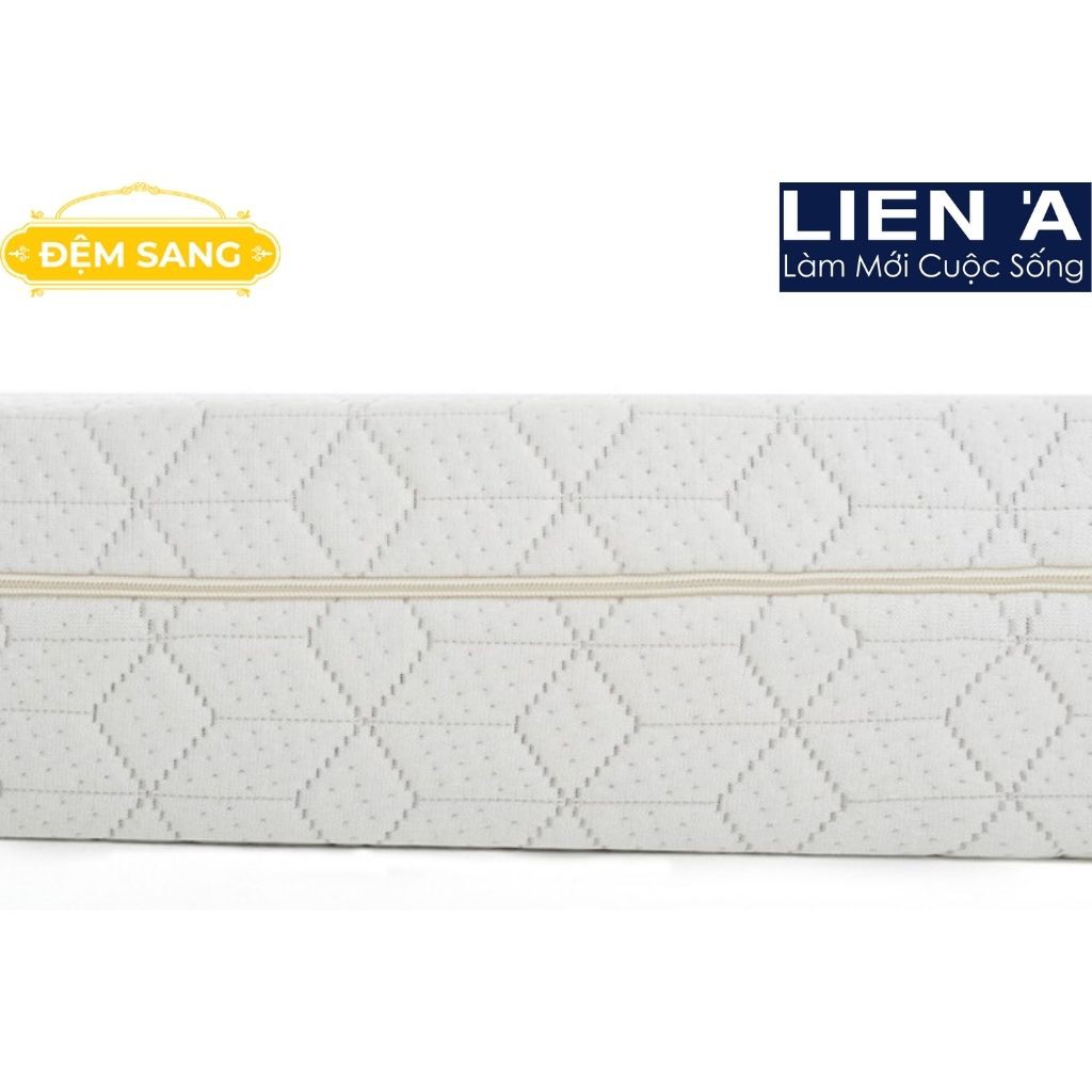 Đệm FOAM cao cấp mix cao su thiên nhiên L-MODA chính hãng nệm Liên Á  êm ái đàn hồi cao và cực kỳ thoáng mát CS105