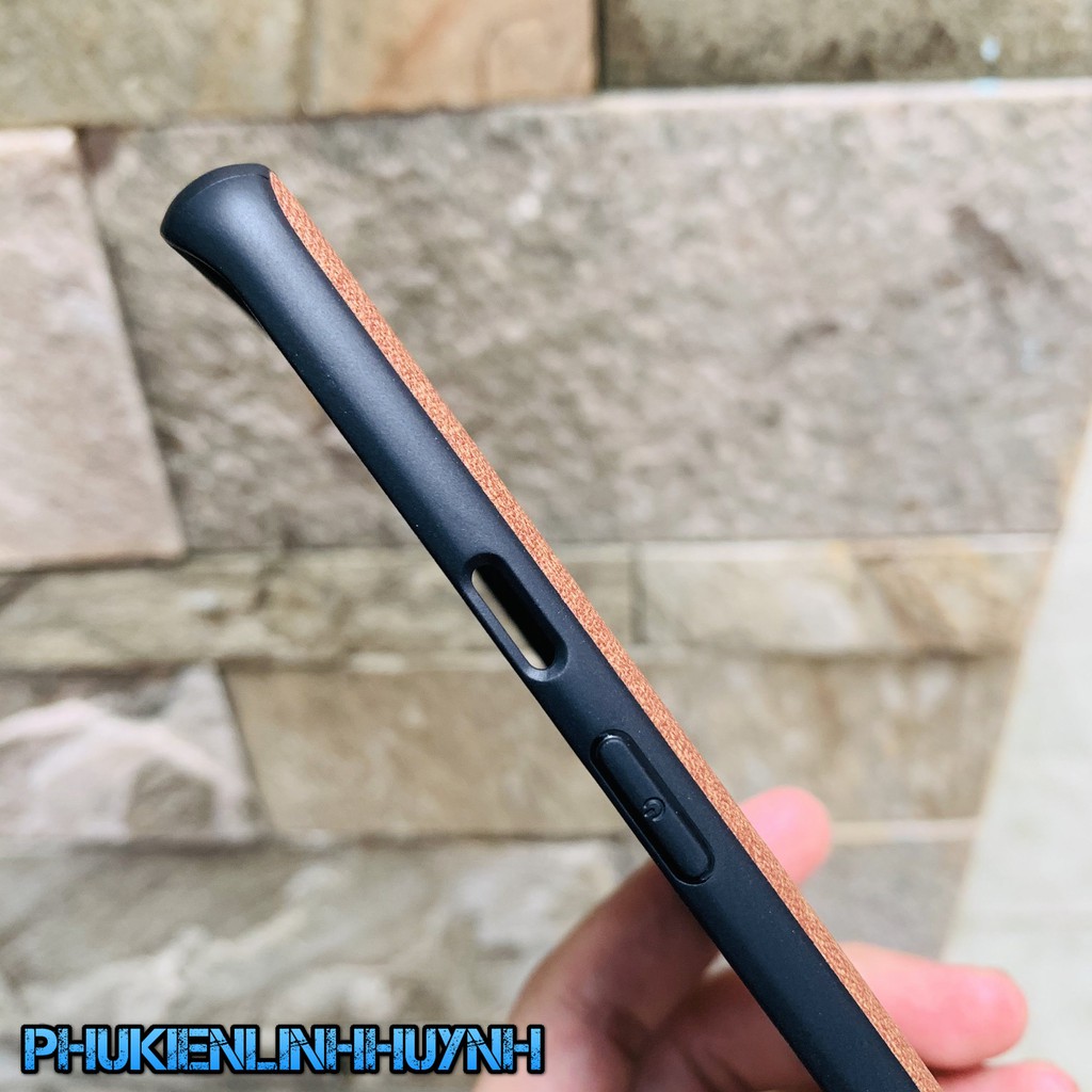 OnePlus 8 Pro_Ốp lưng vân vải Jean 1 màu chống bán vân tay