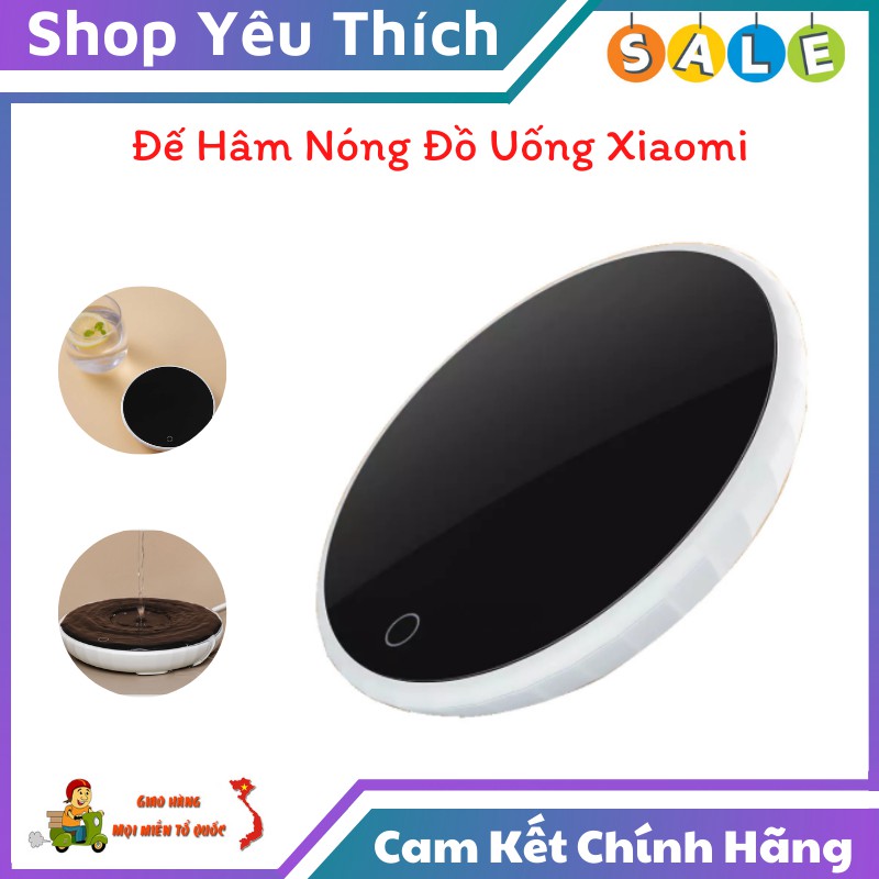 Đế Hâm Nóng Đồ Uống Xiaomi Cao Cấp Cảm Biến Vi Trọng Lực Làm Ấm Đồ Uống Tối Ưu Công Suất 18W Tiết Kiệm Năng Lượng