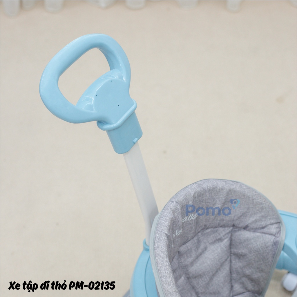 Xe Tập Đi Thỏ Baby Walker PM-02135 Cho Bé Thiết Kế Mới Nhất 2022, Full Trọn Bộ Đầy Đủ Tay Cầm Và Tấm Lót Chân