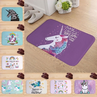Thảm Chùi Chân Hình Ngựa Một Sừng Dễ Thương