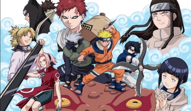 Poster anime naruto a4 nhiều mẫu bóc dán được