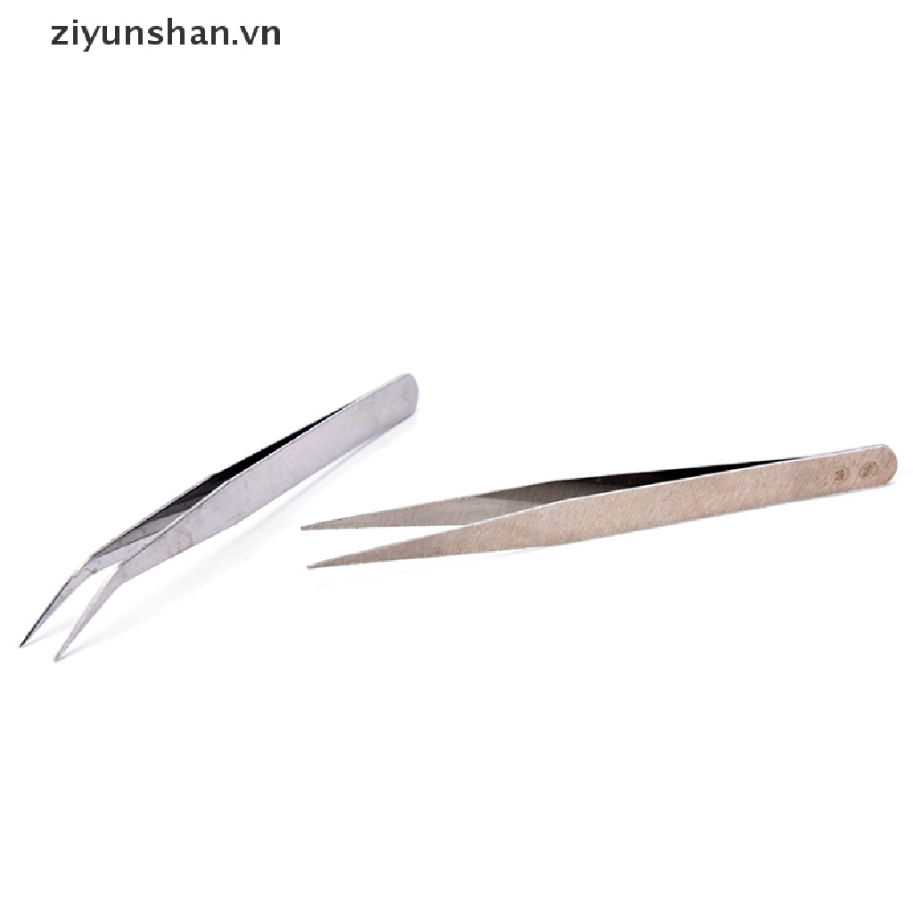 Set 2 Dụng Cụ Hỗ Trợ Trang Điểm Bằng Thép Không Gỉ ziyunshan