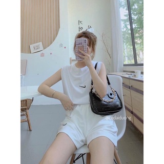 bộ sát nách chất cotong siêu mát