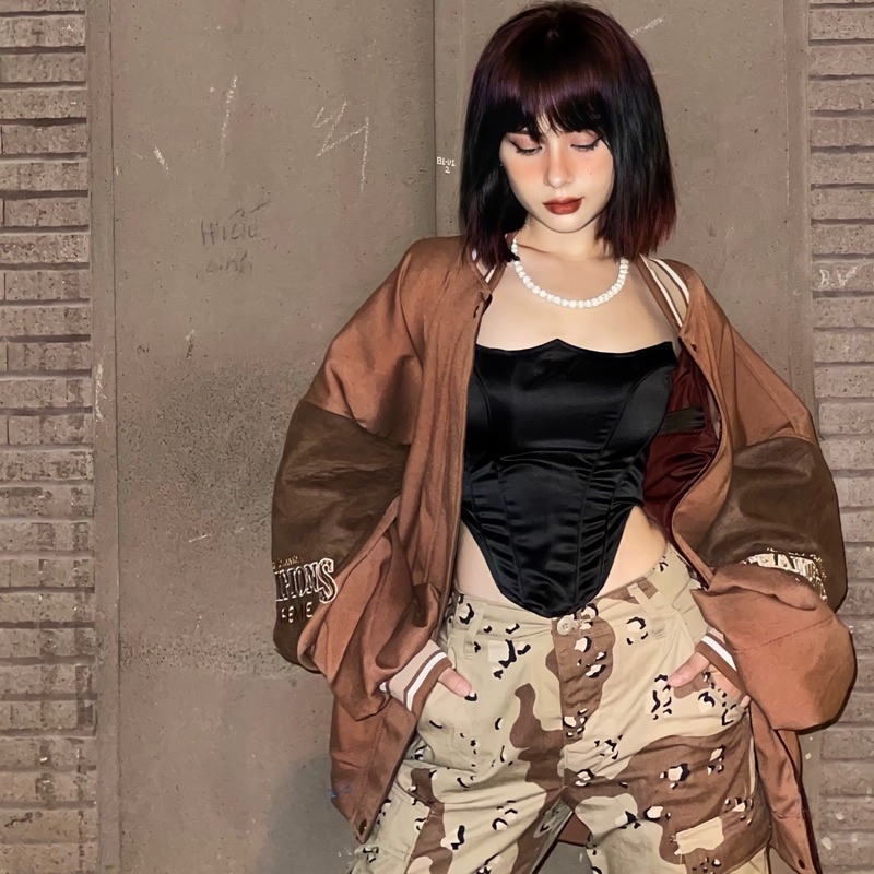 Áo khoác bomber papa