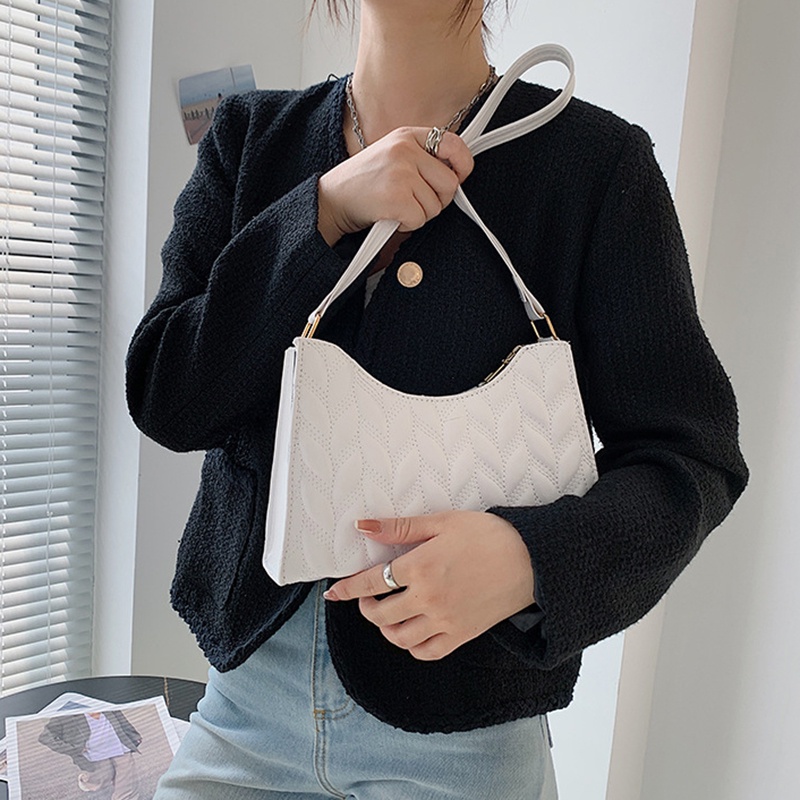 Túi đeo vai IELGY thiết kế vuông nhỏ màu trơn thời trang cho nữ