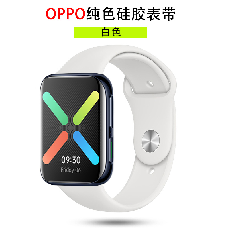 Dây đồng hồ silicon kiểu thể thao thời trang cho Oppo Watch 41mm / 46mm