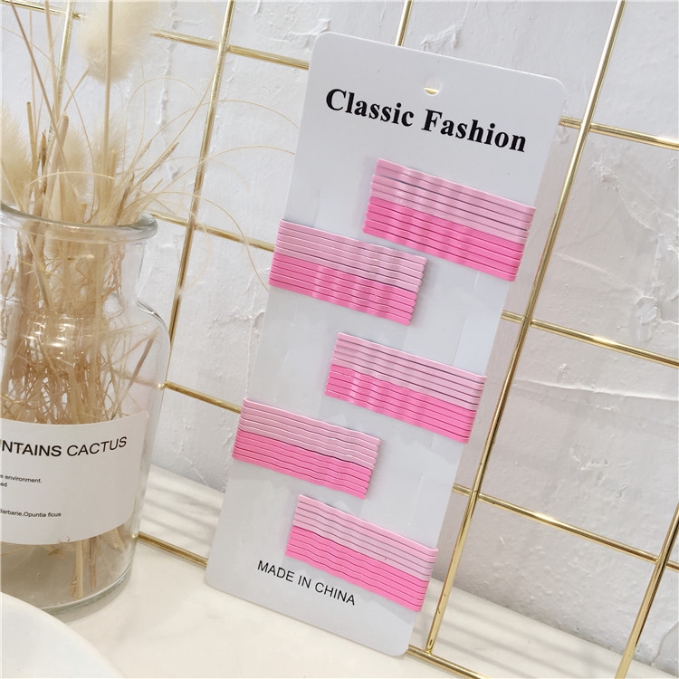 Set 50 kẹp tóc SUXI đơn giản phong cách Hàn Quốc
