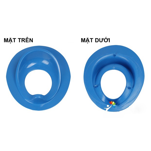 Bệt bồn cầu thu nhỏ an toàn cho bé