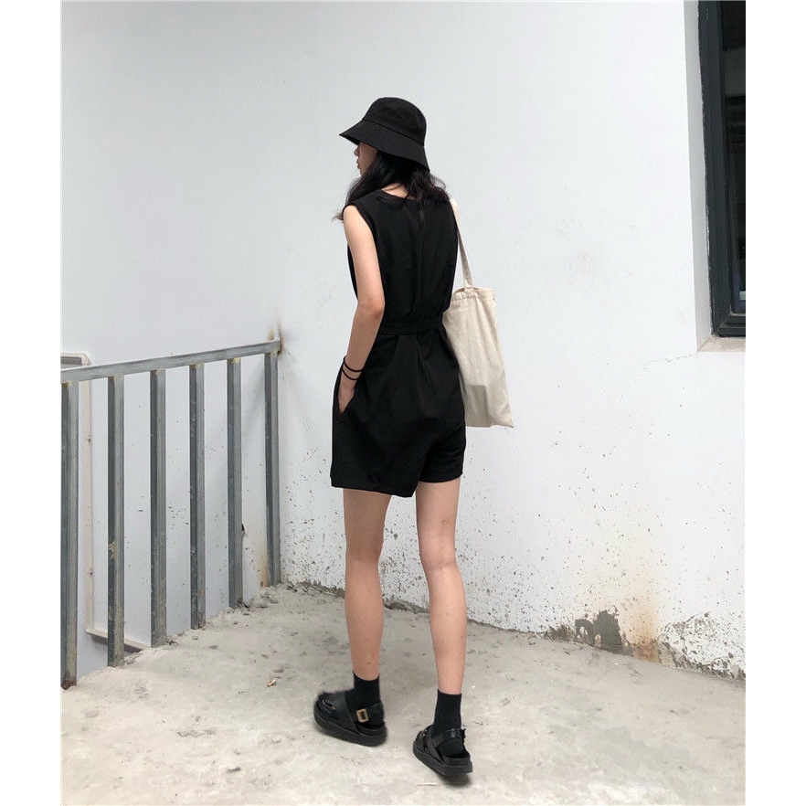 Bộ áo liền quần 235179Quần Short dáng rộng phong cách Hàn Quốc dễ phối đồ | BigBuy360 - bigbuy360.vn