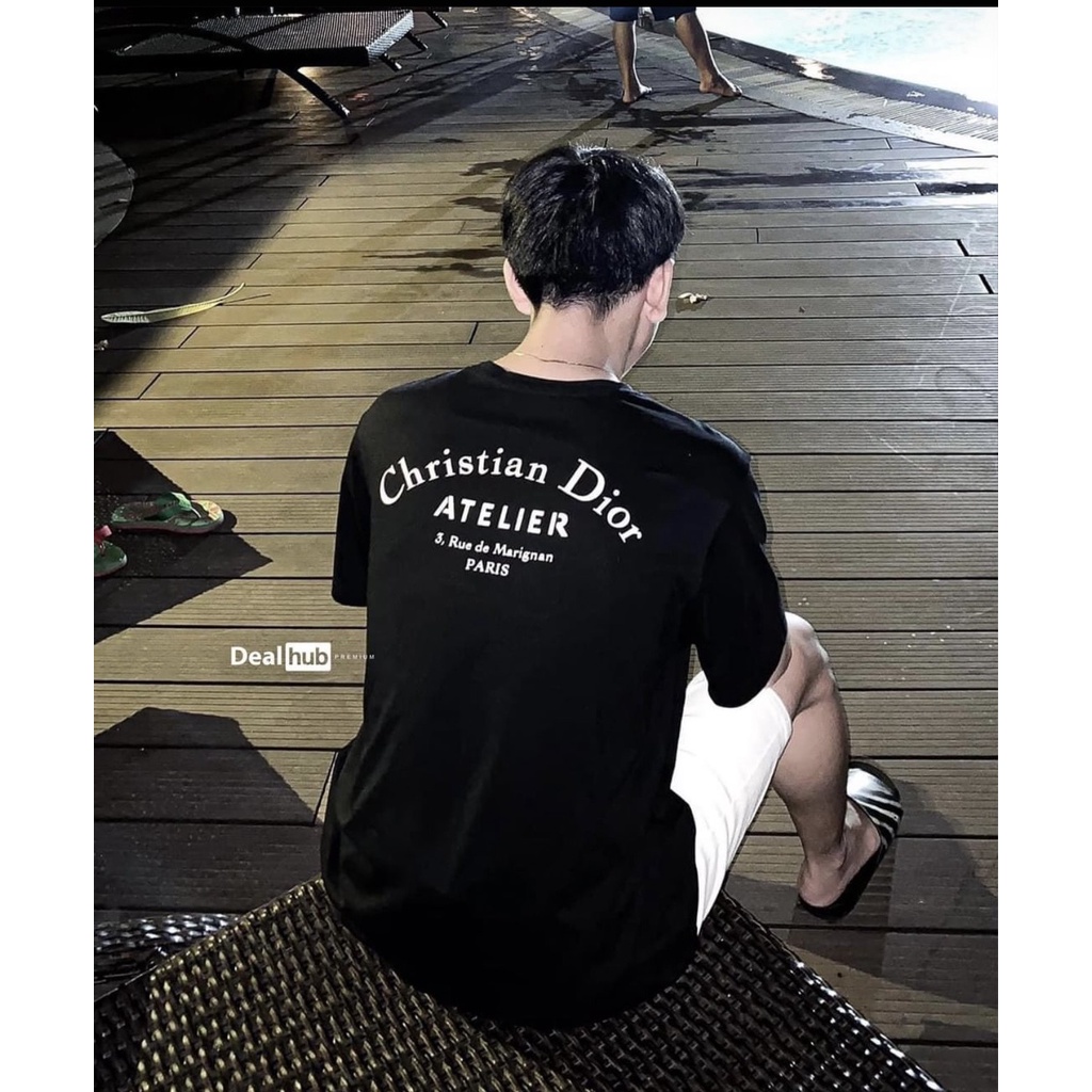 Áo Phông Tay Lỡ D*I.O.R Basic - 100% cotton