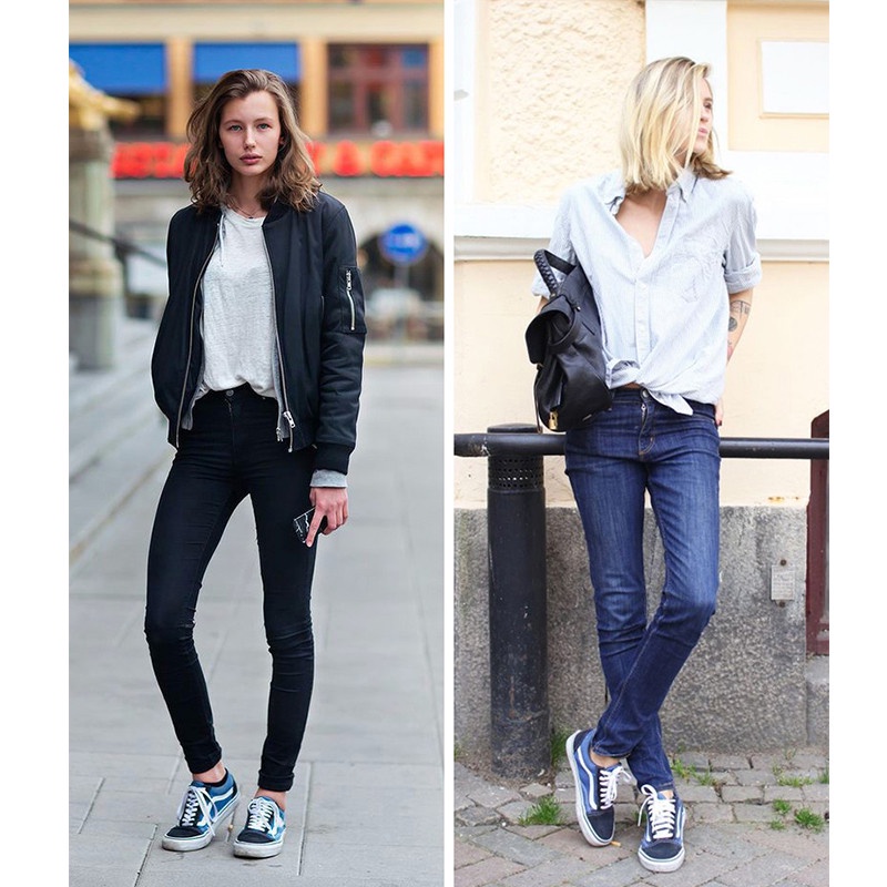 Giày thể thao Vans cổ thấp thời trang năng động cho nam nữ