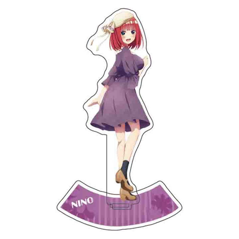 Mô hình acrylic thiết kế nhân vật anime Quintuplets trang trí làm quà tặng