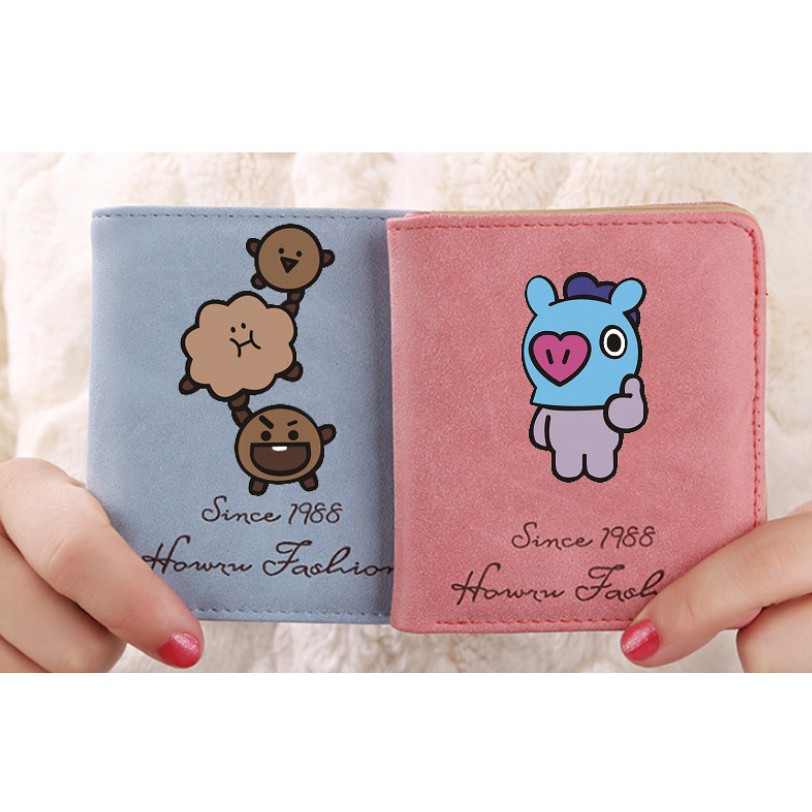 Ví since đựng tiền BT21