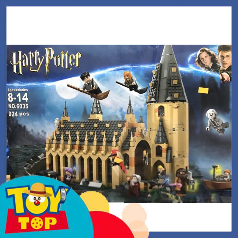 Lắp ráp cổng vào lâu đài Hogwart ghép Harry Potter xếp hình Leji 6035 / Lepin 16052 / Bela 11007